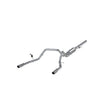 MBRP cat-back exhaust system fits Chevy Silverado 1500 dual split rear exit Armor Plus Series T409 stainless steel S5084409