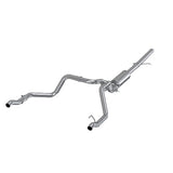 MBRP cat-back exhaust system fits Chevy Silverado 1500 dual rear exit Armor Plus Series T409 stainless steel S5085409