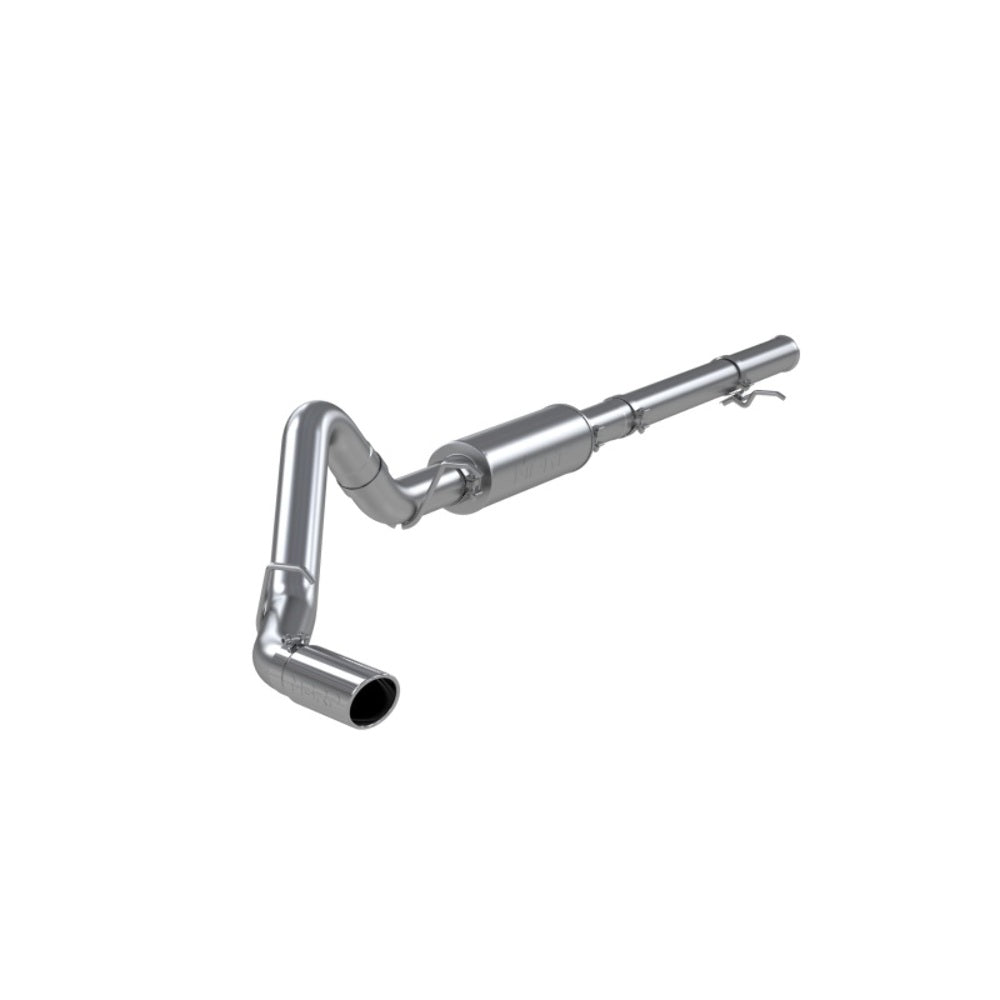 MBRP cat-back exhaust system fits Chevy Silverado 1500 single side exit Armor Plus Series T409 stainless steel S5086409