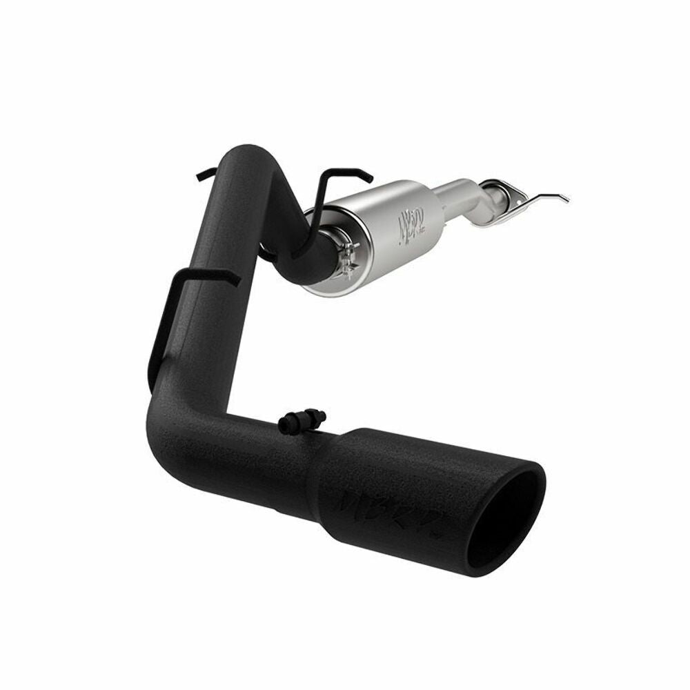 MBRP cat-back exhaust system 3 inch single side exit aluminized steel black coated S5088BLK