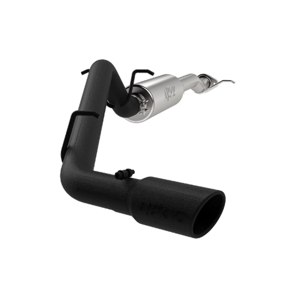 MBRP cat-back exhaust system 3 inch single side exit aluminized steel black coated S5088BLK
