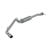MBRP cat-back exhaust system fits 2017-2022 Chevy 3 inch single side exit aluminized steel S5090AL