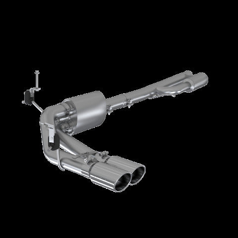 MBRP cat-back exhaust system fits Chevy Silverado 1500 dual side exit aluminized steel S5092AL