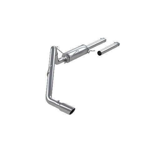 MBRP cat-back exhaust system fits 2004-2005 Dodge Ram 1500 3 inch single side exit aluminized steel S5104AL