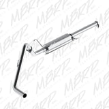 MBRP cat-back exhaust system fits 2004-2005 Dodge Ram 1500 3 inch single side exit aluminized steel S5104P