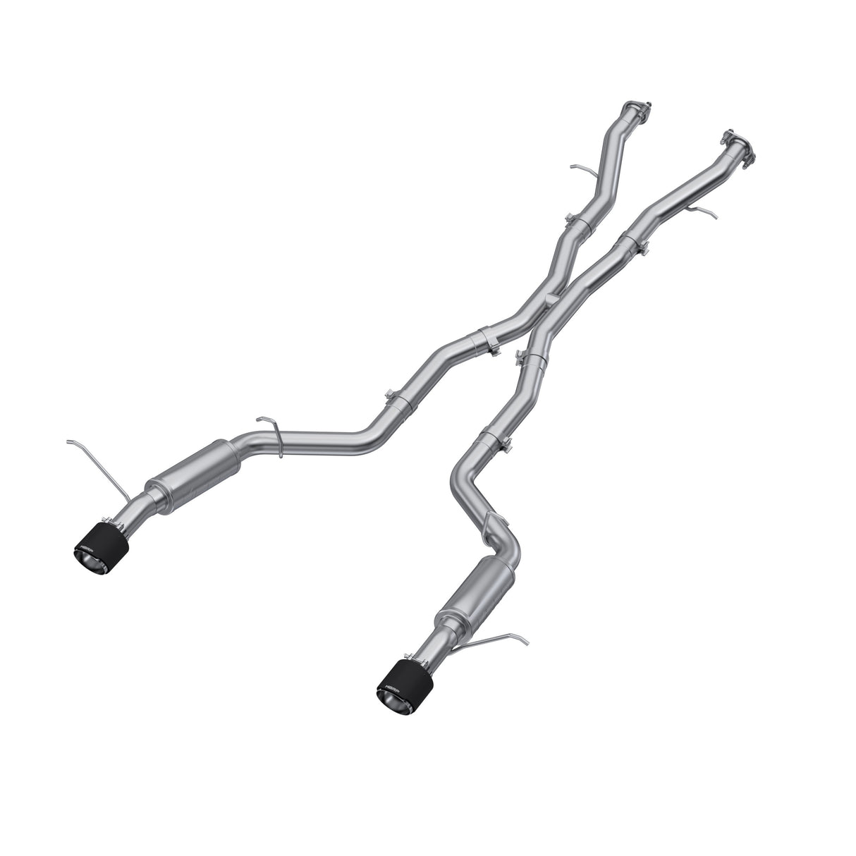 MBRP cat-back exhaust system fits 2018-2022 Dodge dual rear exit Armor Pro Series T304 stainless steel S51053CF