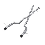 MBRP cat-back exhaust system fits 2018-2022 Dodge dual rear exit Armor Pro Series T304 stainless steel S51053CF