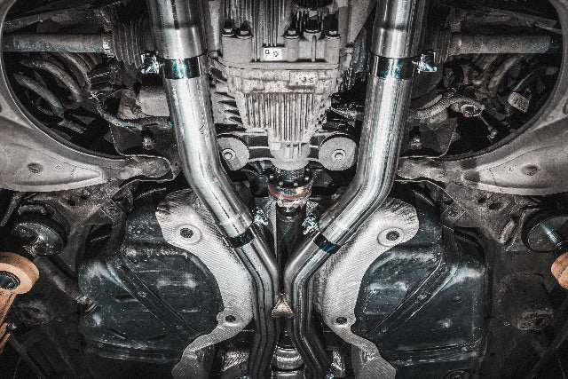 MBRP cat-back exhaust system dual rear exit T304 stainless steel S5105AL