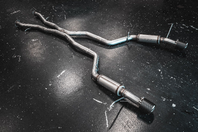 MBRP cat-back exhaust system dual rear exit T304 stainless steel S5105AL