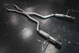 MBRP cat-back exhaust system dual rear exit T304 stainless steel S5105AL