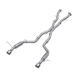 MBRP cat-back exhaust system dual rear exit T304 stainless steel S5105AL