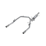MBRP cat-back exhaust system fits Dodge Ram 1500 2 inch dual split rear exit Armor Plus Series T409 stainless steel S5108409
