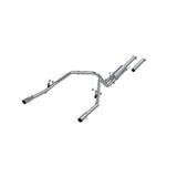 Fits 2004 Dodge Ram 1500 2 1/2in. Cat Back; Dual Split Rear; AL - S5112AL