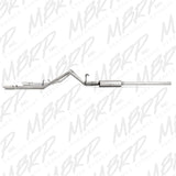 Fits 2007-2008 Dodge Ram 1500 2 1/2in. Cat Back; Dual Split Rear; AL - S5126AL