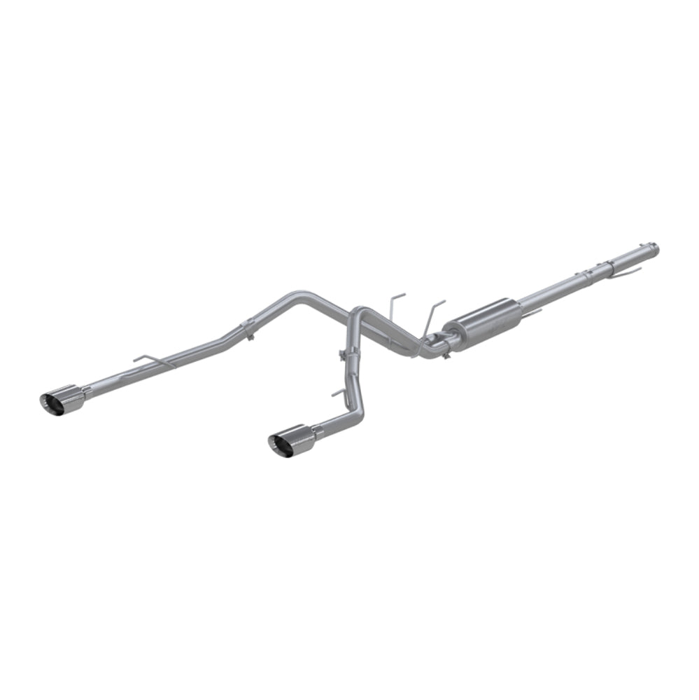 Fits 2009-2010 Dodge Ram 1500 2 1/2" Cat Back Dual Split Rear-S5146409