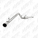 MBRP cat-back exhaust system fits 2003-2010 Dodge Ram 2500 3 inch single side exit aluminized steel S5148AL