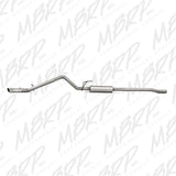 MBRP cat-back exhaust system fits 2003-2010 Dodge Ram 2500 3 inch single side exit aluminized steel S5148AL