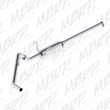 MBRP cat-back exhaust system fits 2006-2007 Dodge Ram 3500 3 inch single side exit aluminized steel S5148P