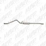MBRP cat-back exhaust system fits 2006-2007 Dodge Ram 3500 3 inch single side exit aluminized steel S5148P