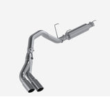 MBRP cat-back exhaust system fits 2014-2022 Ram 3500 4 inch single side exit Armor Plus Series T409 stainless steel S5150409