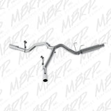 MBRP cat-back exhaust system fits 2014-2020 Ram 2500 4 inch single side exit aluminized steel S5150AL