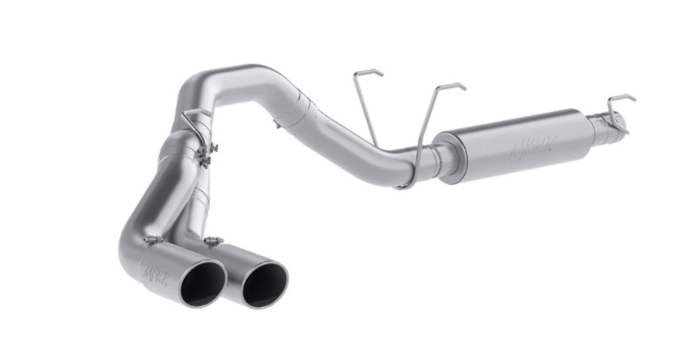 Fits 2014-2020 Ram 2500 4in. Cat Back; Single Side Dual Outlet; AL - S5150AL