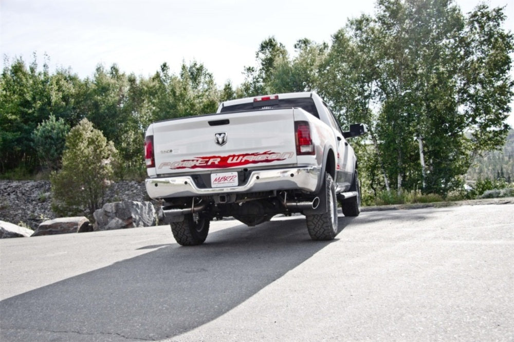 MBRP cat-back exhaust system fits 2014-2024 Ram 2500 4 inch Armor Plus Series T409 stainless steel S5151409