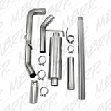 MBRP cat-back exhaust system fits 2004-2008 Ford F-150 3 inch single side exit Armor Plus Series T409 stainless steel S5200409