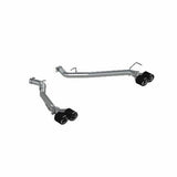 MBRP axle-back exhaust system fits 2020-2024 Ford Explorer 2 inch dual rear exit Armor Pro Series T304 stainless steel S52033CF