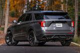 MBRP axle-back exhaust system fits 2021-2024 Ford Explorer 2 inch dual rear exit aluminized steel S5203AL
