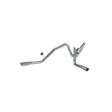 Fits 2005-2008 Ford F-150 2 1/2in. Cat Back; Dual Split Side; AL - S5204AL