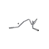 Fits 2005-2008 Ford F-150 2 1/2in. Cat Back; Dual Split Side; AL - S5204AL