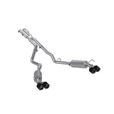 MBRP cat-back exhaust system fits 2020-2024 Ford Explorer 2.5 inch dual rear exit Armor Pro Series T304 stainless steel S52053CF