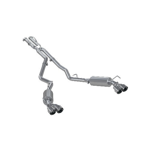 MBRP cat-back exhaust system fits 2021-2024 Ford Explorer 2.5 inch dual rear exit aluminized steel S5205AL