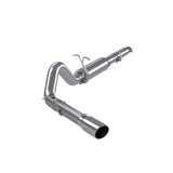 Fits 1999-2004 Ford F-250 Super Duty 4in. Cat Back; Single Side; AL - S5206AL
