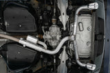 MBRP exhaust system fits Ford Bronco 2.5 inch dual rear exit Armor Plus Series T409 stainless steel S5207409