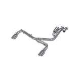 MBRP exhaust system fits Ford Bronco 2.5 inch dual rear exit Armor Plus Series T409 stainless steel S5207409