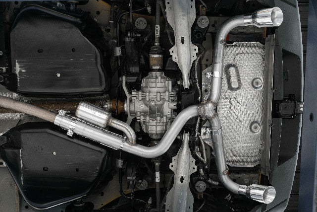 MBRP exhaust system fits Ford Bronco 2.5 inch dual rear exit aluminized steel S5207AL