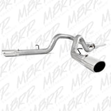 MBRP cat-back exhaust system fits 1999-2004 Ford F-350 4 inch aluminized steel S5208AL