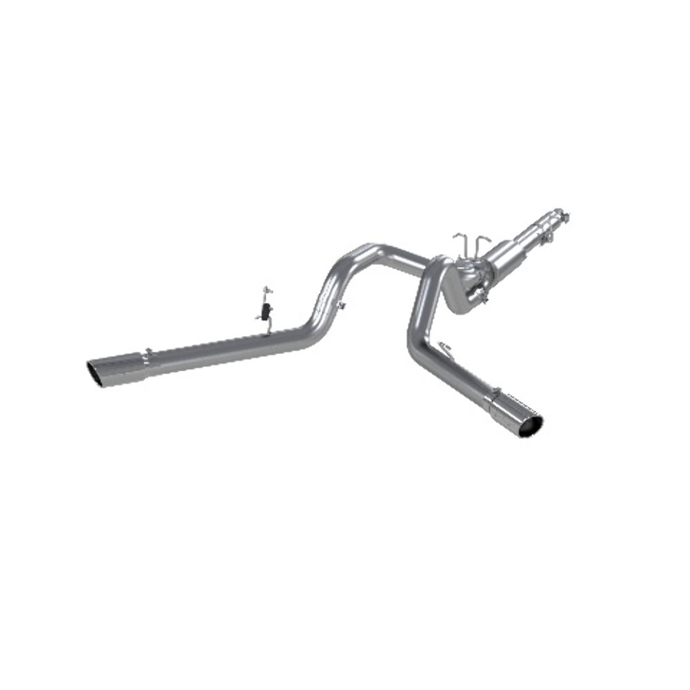MBRP cat-back exhaust system fits 1999-2004 Ford F-350 4 inch aluminized steel S5208AL