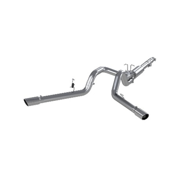 MBRP cat-back exhaust system fits 1999-2004 Ford F-350 4 inch aluminized steel S5208AL