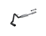 MBRP cat-back exhaust system fits 2021-2024 Ford F-150 3 inch single side exit aluminized steel S5211BLK