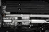 MBRP cat-back exhaust system fits 2021-2024 Ford F-150 3 inch dual side exit aluminized steel S5215BLK