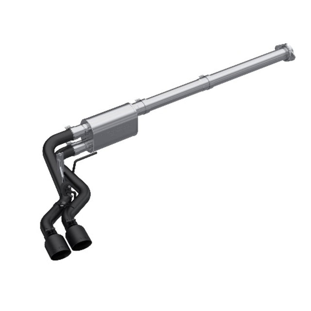 MBRP cat-back exhaust system fits 2021-2024 Ford F-150 3 inch aluminized steel S5217BLK