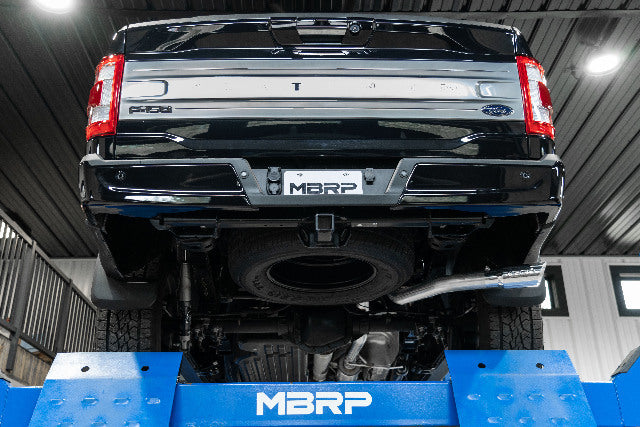 MBRP exhaust system fits 2021-2023 Ford F-150 3 inch single side exit aluminized steel S5221AL