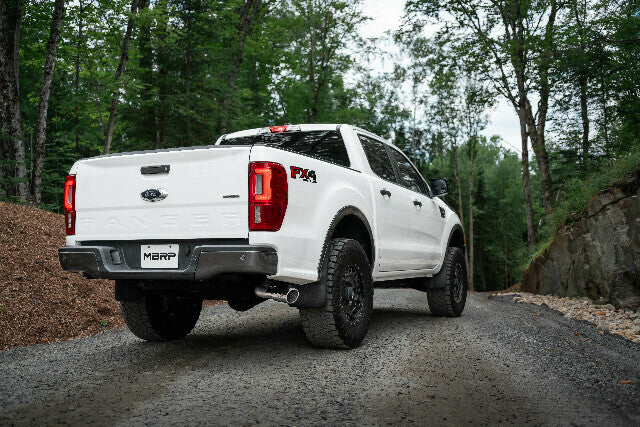 MBRP cat-back exhaust system fits 2019-2023 Ford Ranger single side exit Armor Pro Series T304 stainless steel S5227304