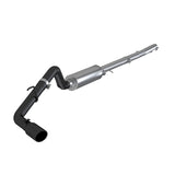 MBRP cat-back exhaust system fits 2019-2023 Ford Ranger single side exit aluminized steel black coated S5227BLK