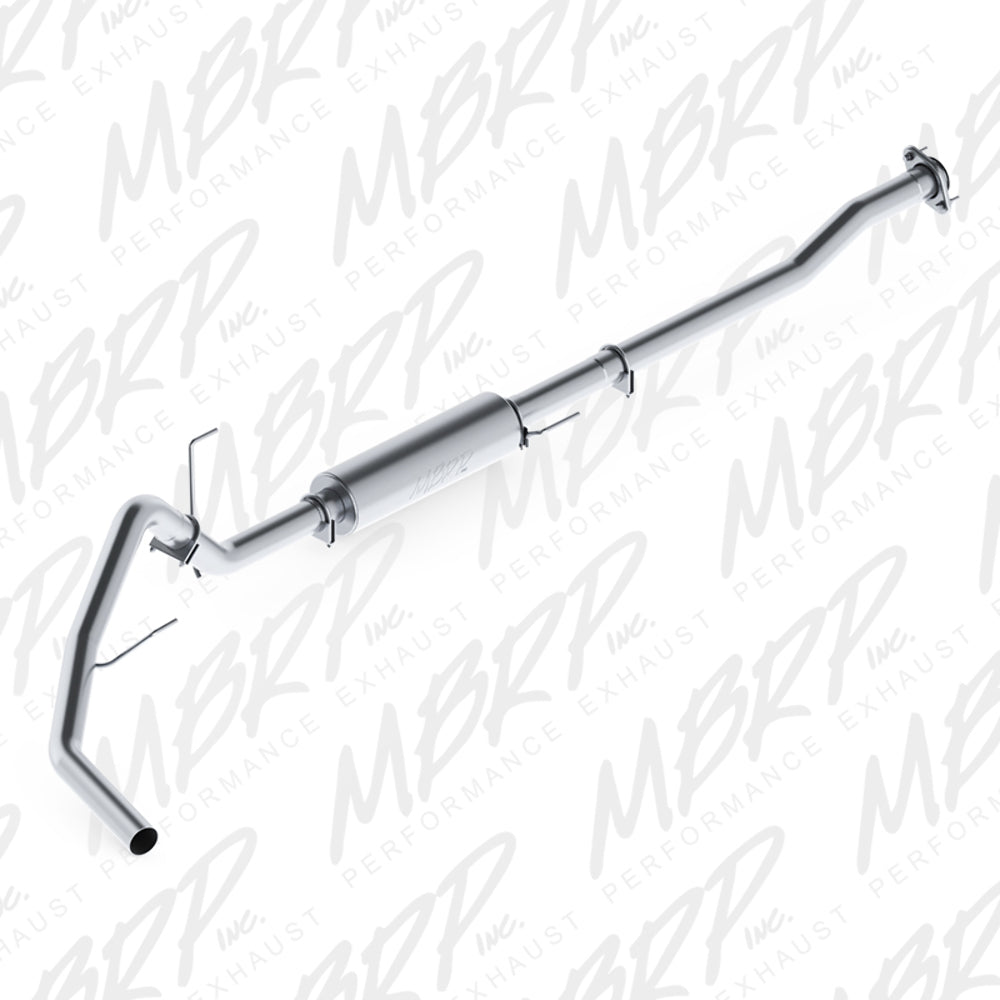 MBRP cat-back exhaust system fits 2011-2014 Ford F-150 3 inch single side exit aluminized steel S5230P