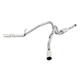Fits 2011-2014 Ford F-150 2 1/2in. Cat Back; Dual Side; AL - S5232AL