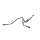 Fits 2011-2014 Ford F-150 2 1/2in. Cat Back; Dual Side; AL - S5232AL